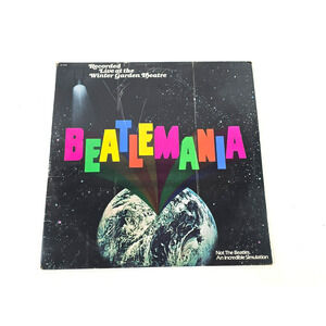 Vintage 1978 Beatlemania Live Winter Garden Theatre Double LP Record